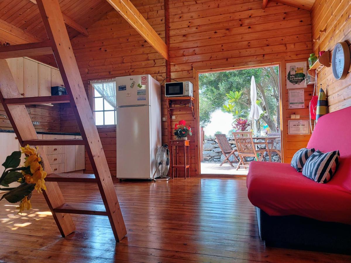 Cabana Los Palmeros, Vista Al Mar Y La Montana Alojera 외부 사진