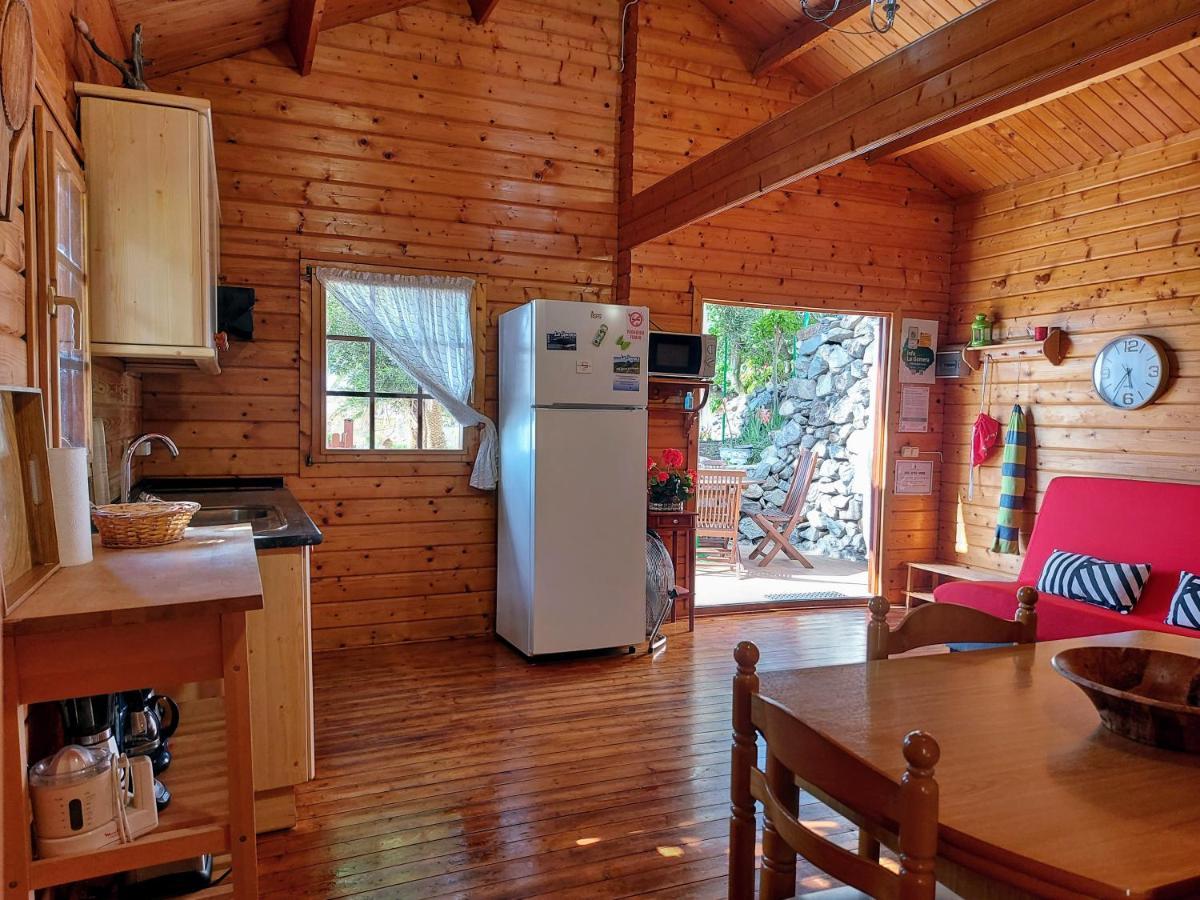 Cabana Los Palmeros, Vista Al Mar Y La Montana Alojera 외부 사진