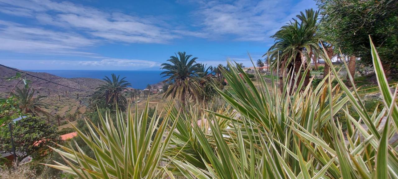Cabana Los Palmeros, Vista Al Mar Y La Montana Alojera 외부 사진