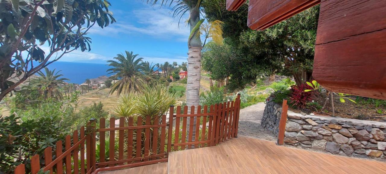 Cabana Los Palmeros, Vista Al Mar Y La Montana Alojera 외부 사진