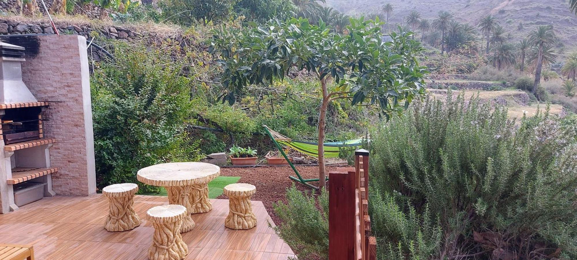 Cabana Los Palmeros, Vista Al Mar Y La Montana Alojera 외부 사진