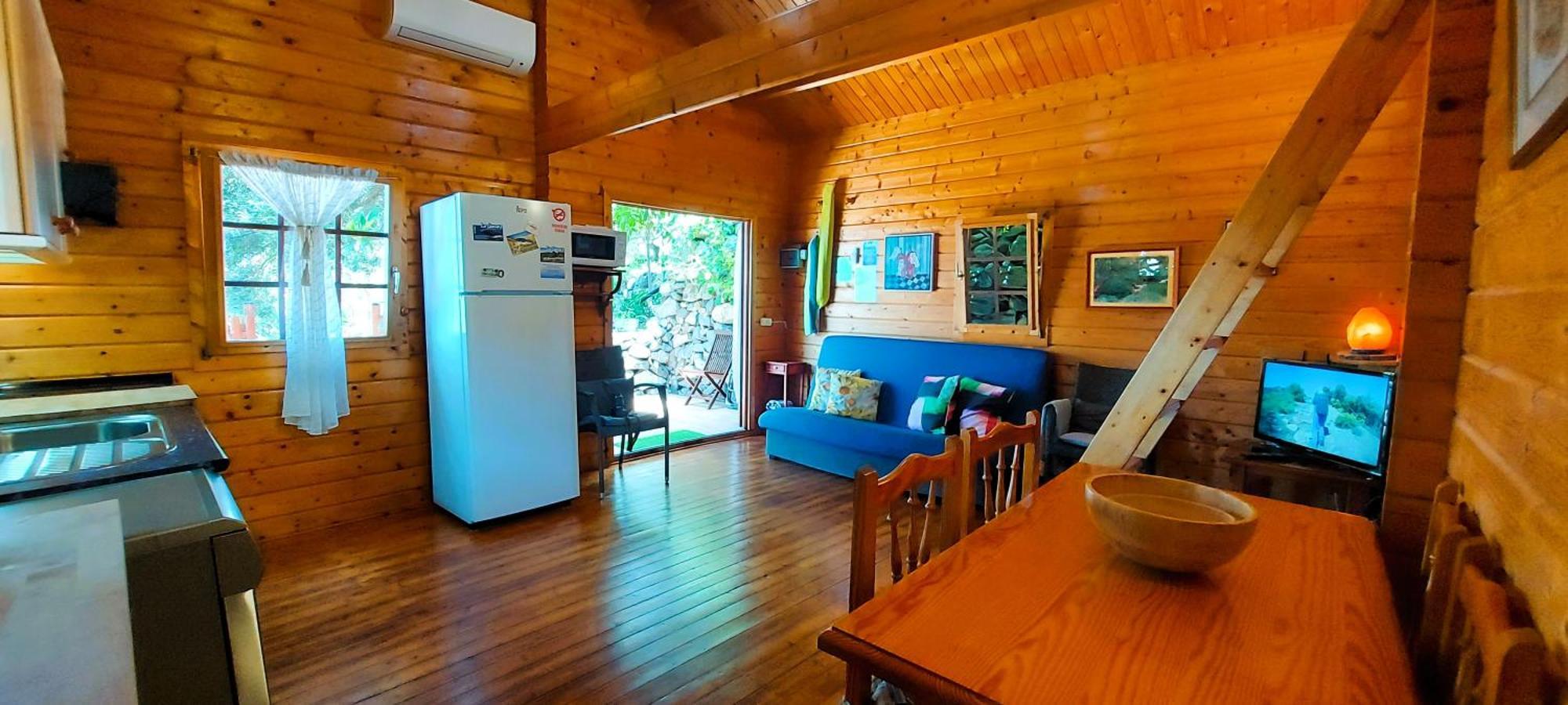 Cabana Los Palmeros, Vista Al Mar Y La Montana Alojera 외부 사진
