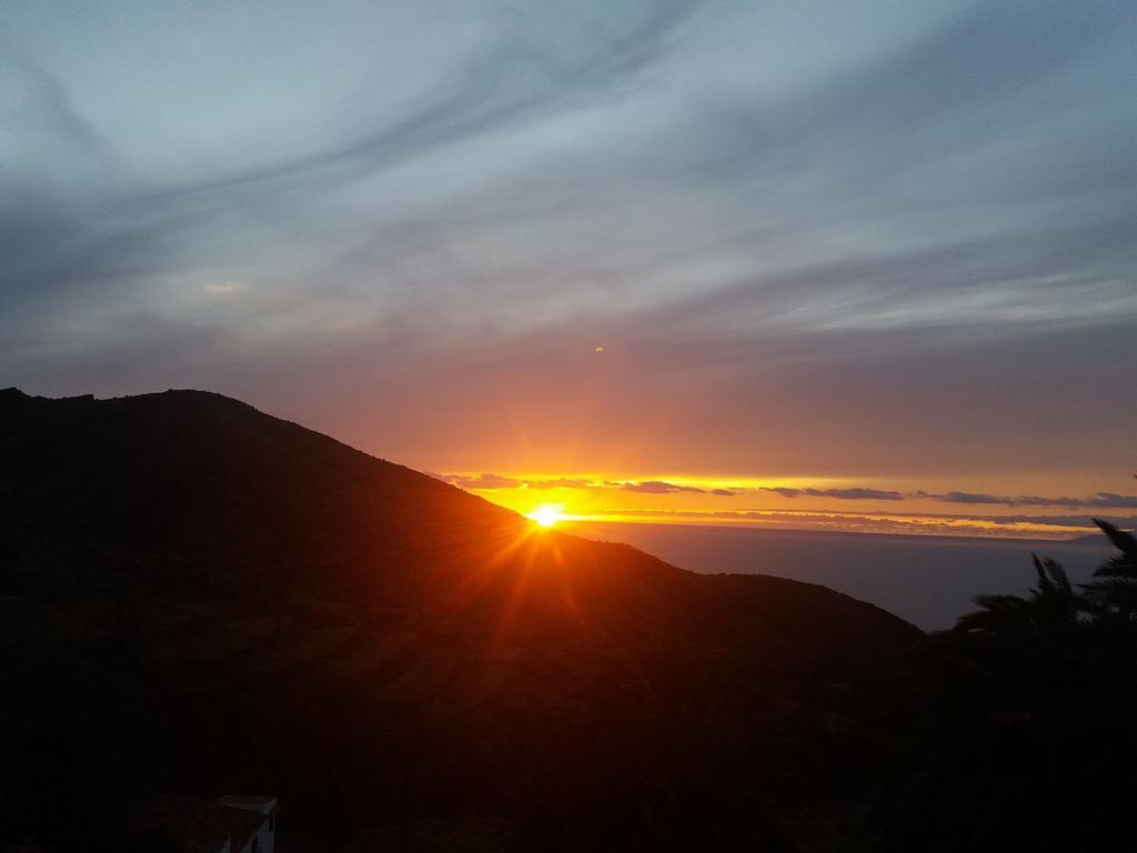 Cabana Los Palmeros, Vista Al Mar Y La Montana Alojera 외부 사진